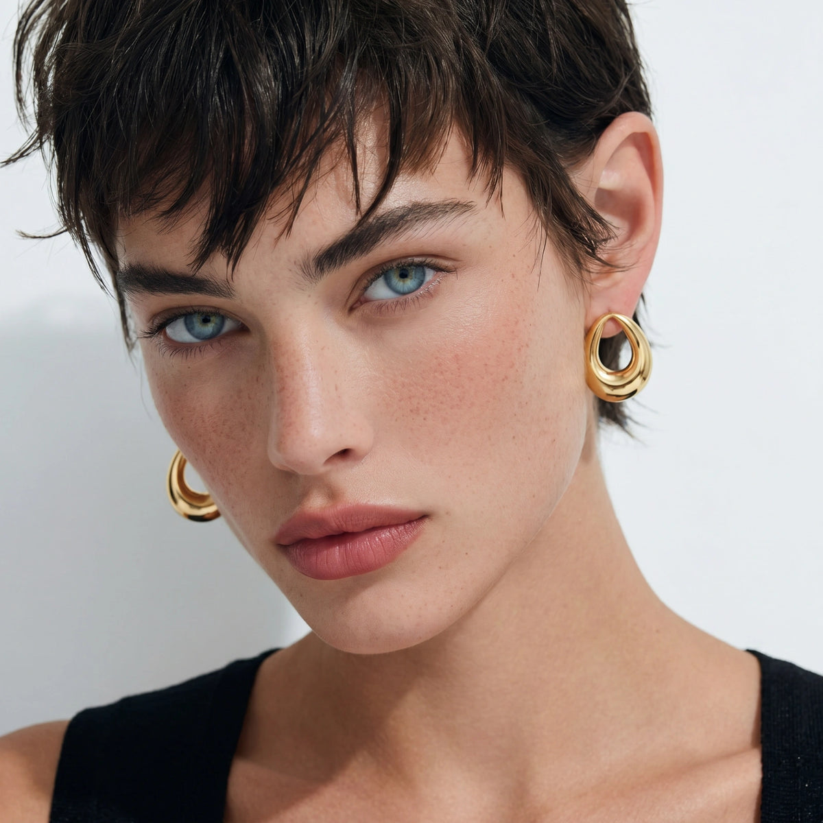 Pendientes de Aro Dorado | MID jewelry