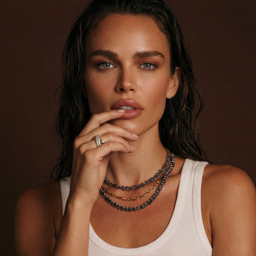 Anillo Flow Ola Dorada | MID jewelry